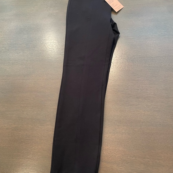NWT QUINCE ULTA STRETCH PONTE ANLE PANTS SIZE SMALL COLOR BLACK. - Picture 8 of 13